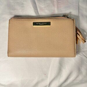 Katie Loxton Taupe Colored Clutch